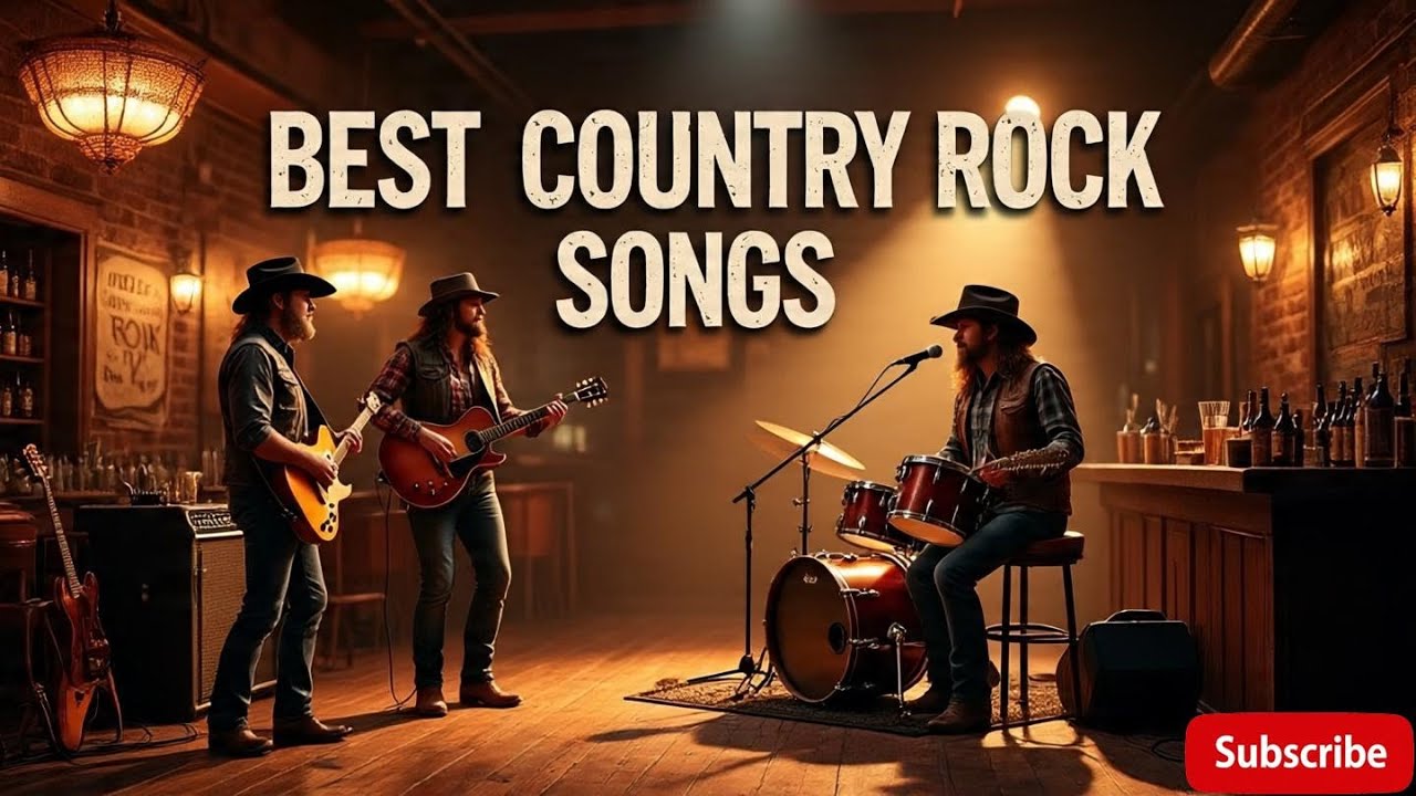 Top 85 Classic Country Rock Songs || inspired by Creedence, Eagles, Petty mix10