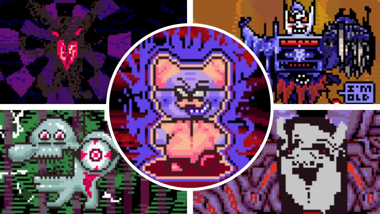 EarthBound Halloween Hack - All Bosses & Ending