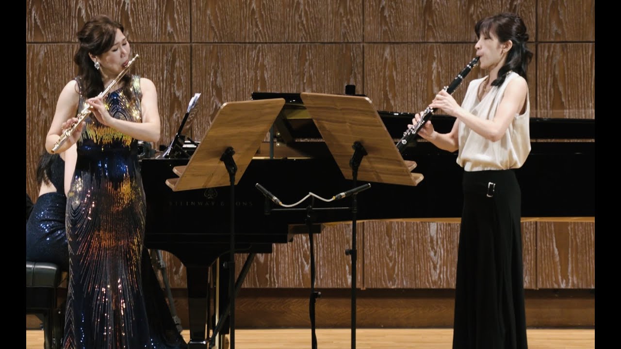 Eric Ewazen Trio “Wild Flowers “for Flute,Clarinet and Piano