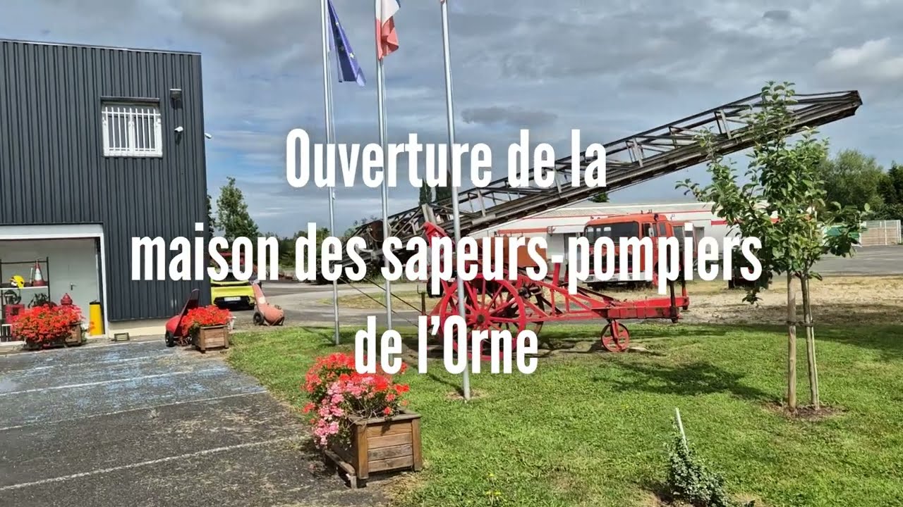 Ouverture de la maison des sapeurs-pompiers