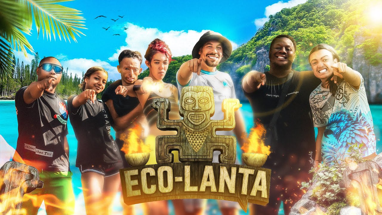 ECO LANTA #1 - 3 JOURS dans la FORÊT avec la TEAM ECO + ! ⛺😂🔥 1000€ à GAGNER !