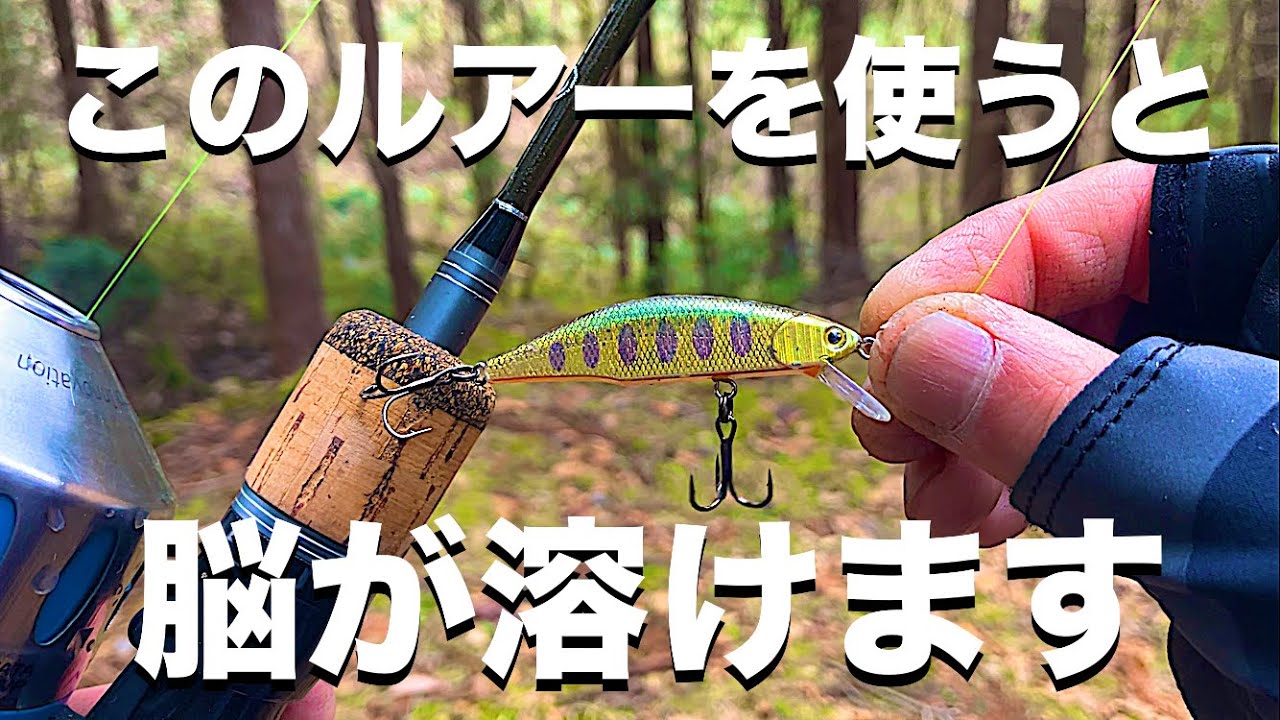 スピンキャストで行く渓流釣り！ジャクソン『メテオーラ52』で心が癒され過ぎた！！