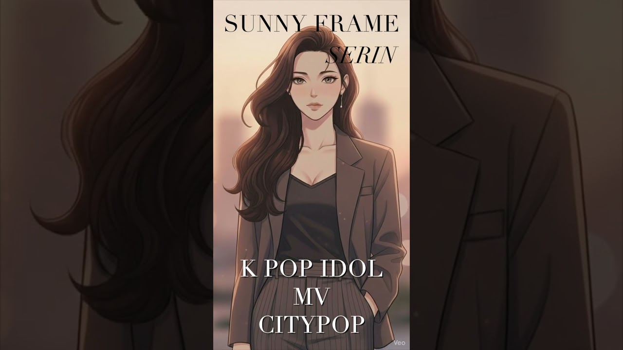 The Golden Hour in NYC K-Pop City Pop Animation Girl SUNNY FRAME (SERIN) 