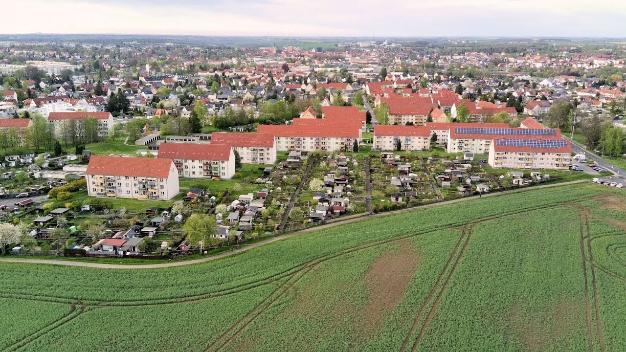 Schönes Sachsen - Freiberg - vom Seilerberg nach Zug (4K)