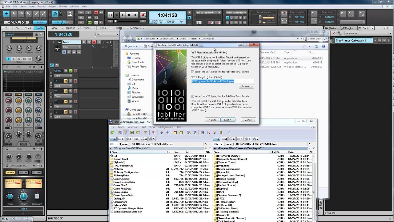 Cakewalk Sonar X3. Les. 19. Installing VST plugins