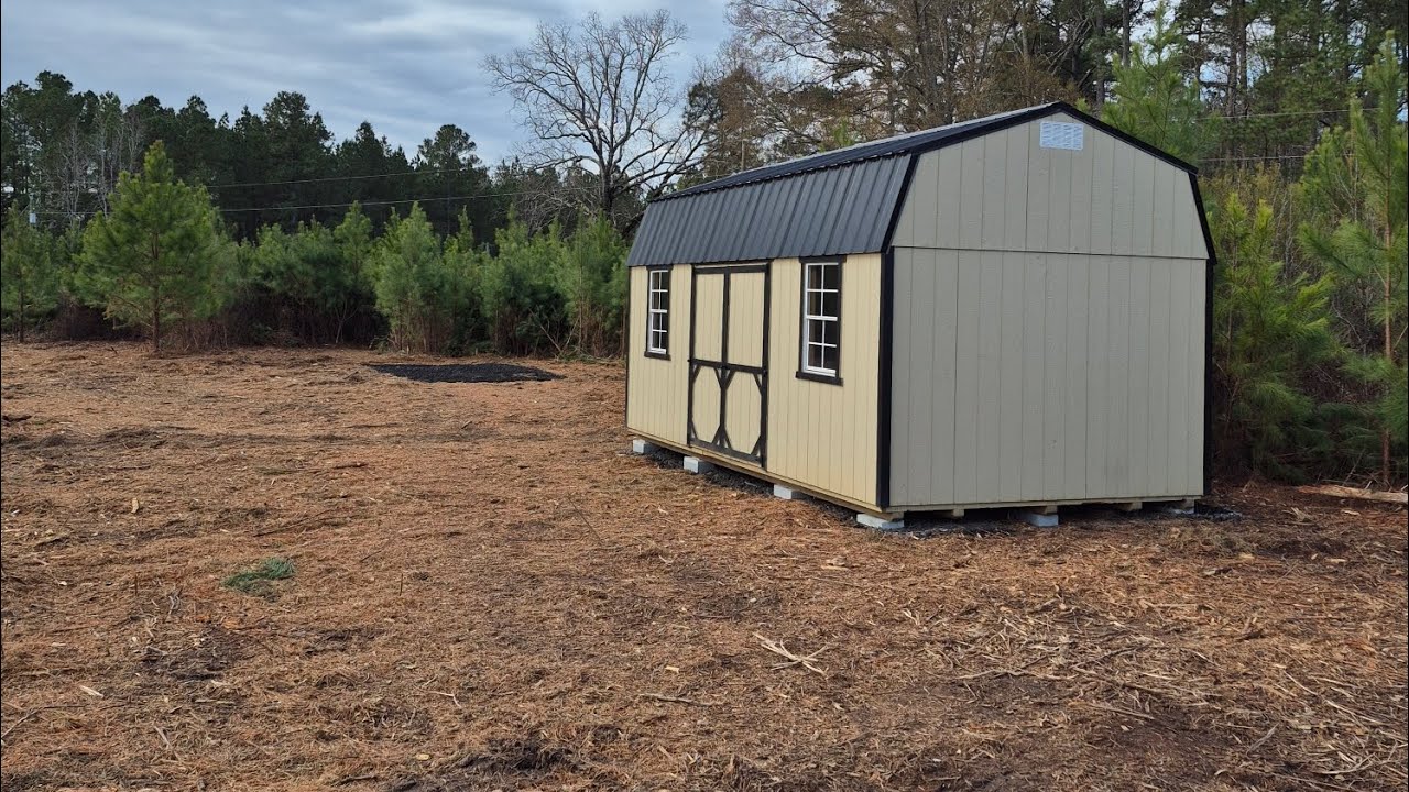 Off Grid Property Update / 10 x 20 Shed Delivery 