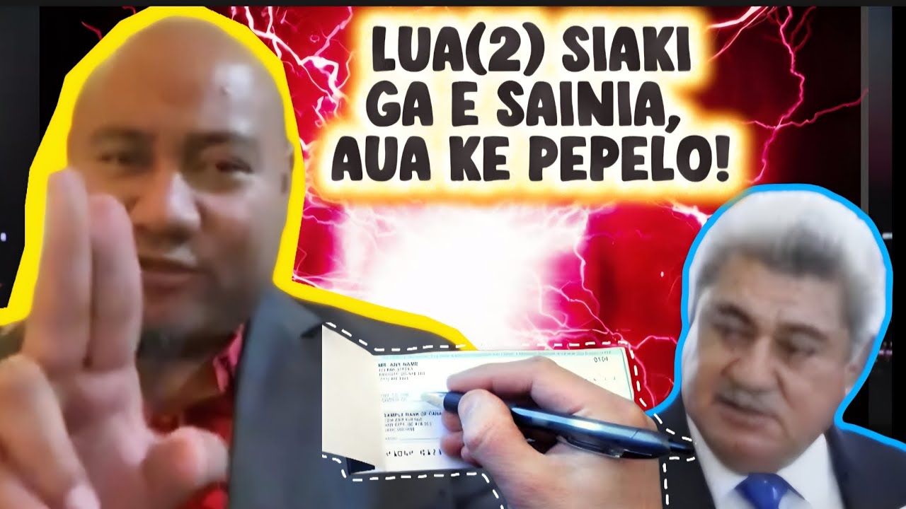 LUA (2) CHEQUES / SIAKI GA E SAINIA, AUA KE PEPELO! /ASIATA & TAUTAI A'E #cheques #thief #badpeople