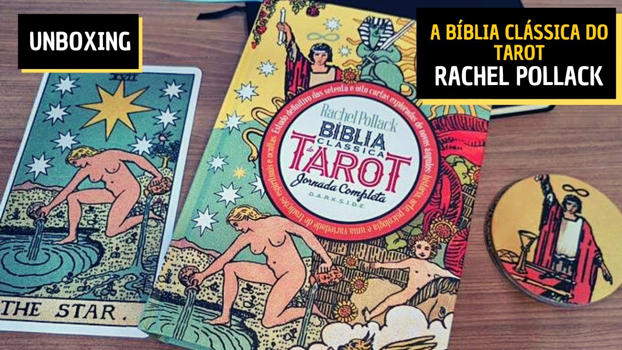 BÍBLIA CLÁSSICA DO TAROT - Rachel Pollack | Unboxing e Primeiras Impressões
