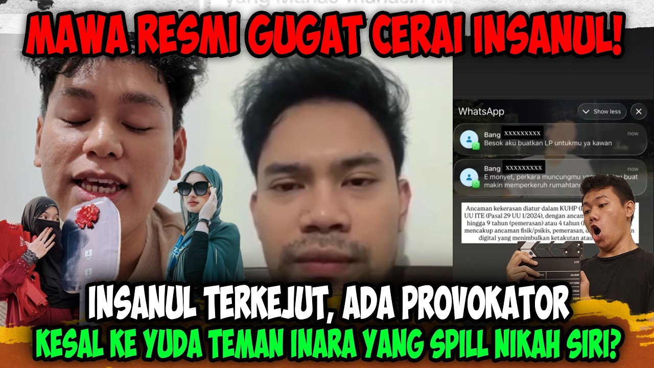 GEGER❗ Mawa Gugat Cerai Insanul, Insanul Sebut Ada Provokator & Kesal ke Yuda