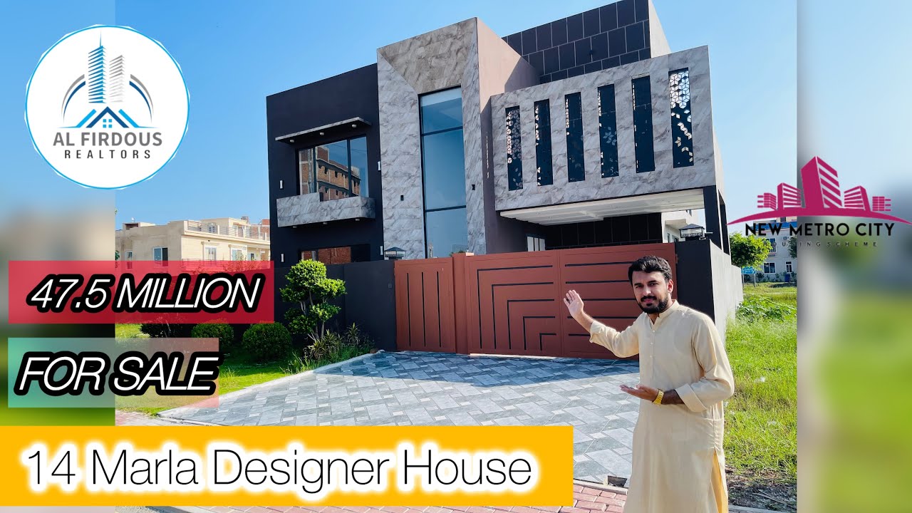 14 Marla Luxurious & Dream House For Sale In New Metro City Kharian Sarai Alamgir In Just 4.75 Crore