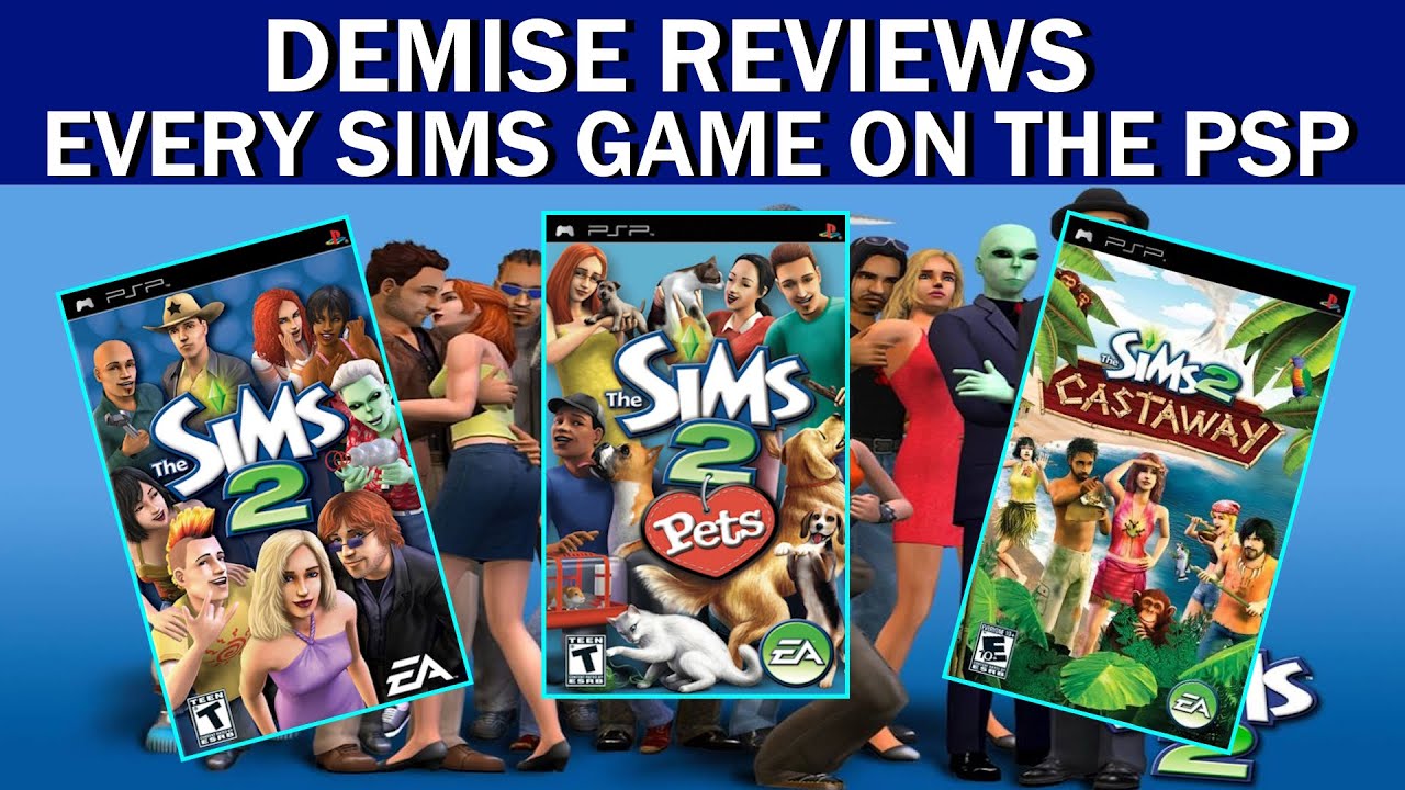 I Review Every Sims Game For Playstation Portable