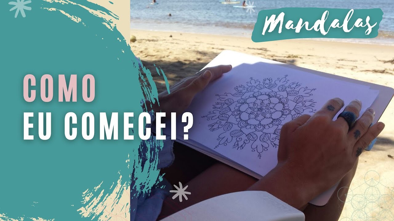 COMO comecei a DESENHAR MANDALAS | Taty Alencar