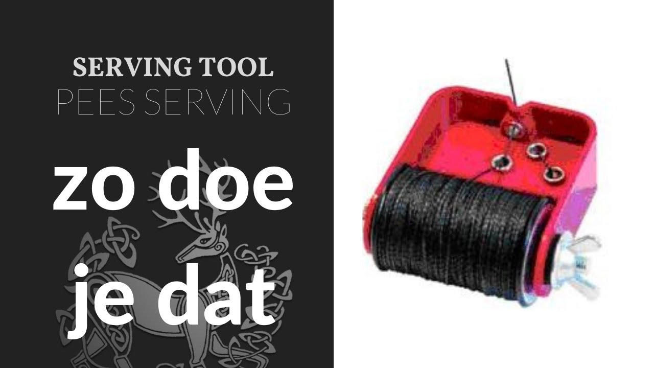 Hoe maak je een serving met een serving tool? How to make a serving (Dutch)