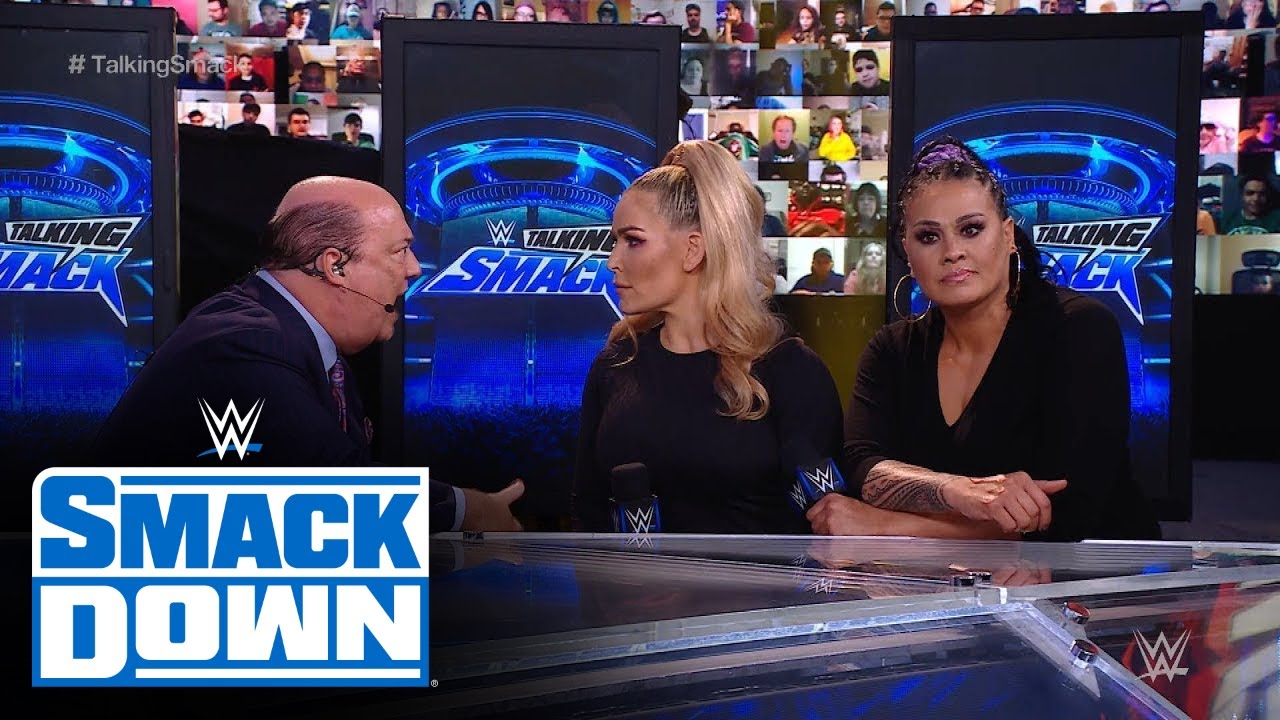 Heyman uses Natalya & Tamina&rsquo;s family legacies to motivate them: WWE Talking Smack, April 3, 2021