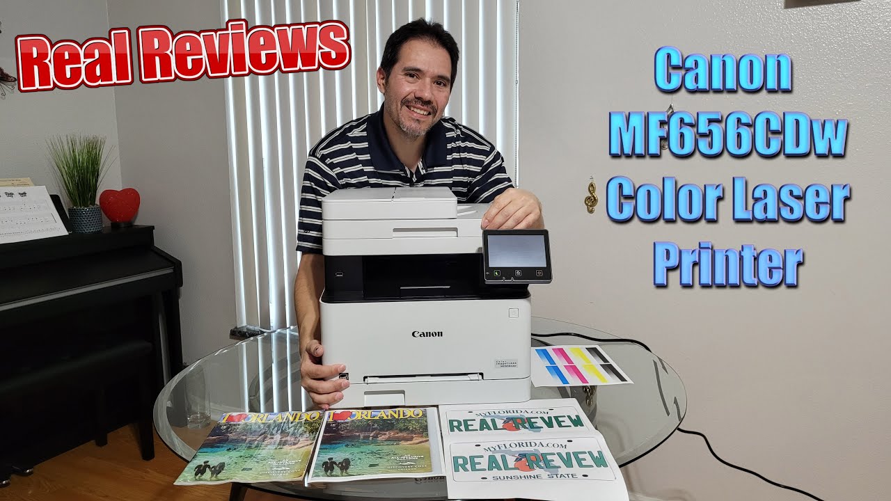 Распаковка и реальный обзор цветного лазерного МФУ Canon MF656CDw