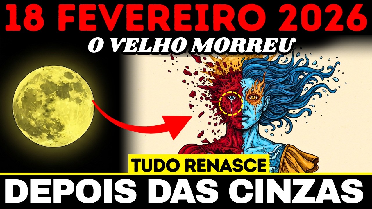 18 FEV - CINZAS CÓSMICAS! O Sol entra em PEIXES – o velho morreu, a NOVA ERA começa!