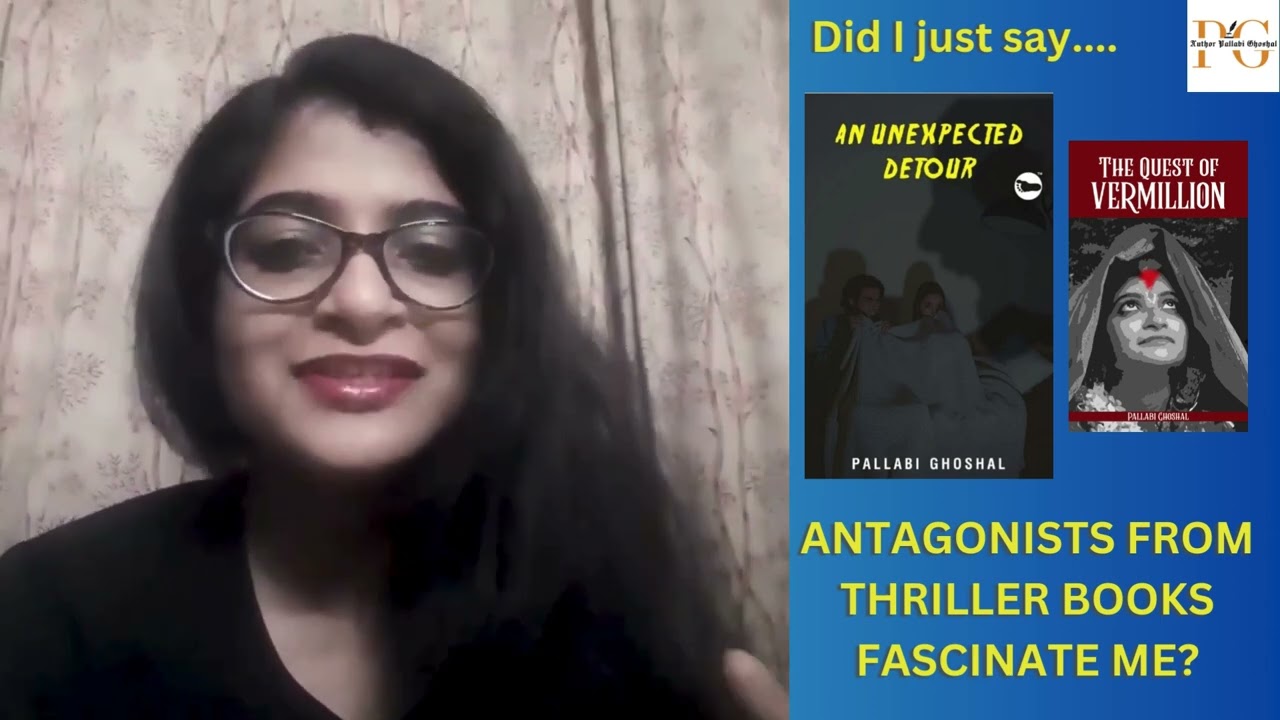 Did I just say: ANTAGONISTS FROM THRILLER BOOKS FASCINATE ME?