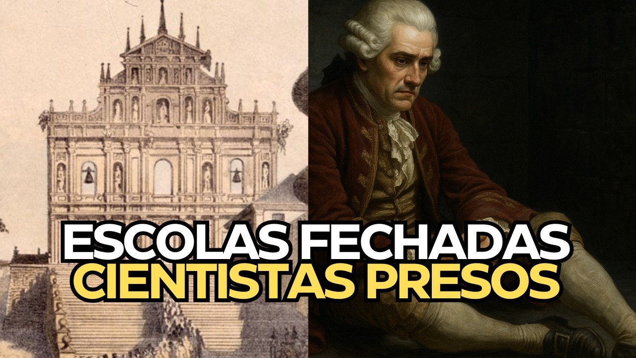 Por que Portugal DESTRUIU suas ESCOLAS e PRENDEU seus cientistas?