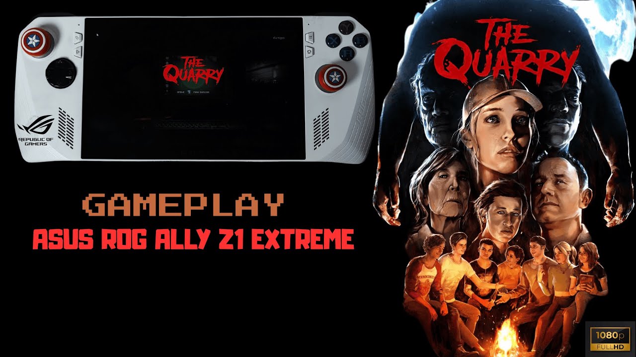 Tus decisiones en THE QUARRY importan | GAMEPLAY | Asus Rog Ally Z1 Extreme &iquest;valdra la PENA jugarlo?