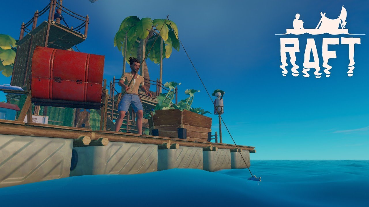 Building A Stoner Shack On The Ocean! Pt5 | Building Epic PP Raft! | Raft | 1/1/22