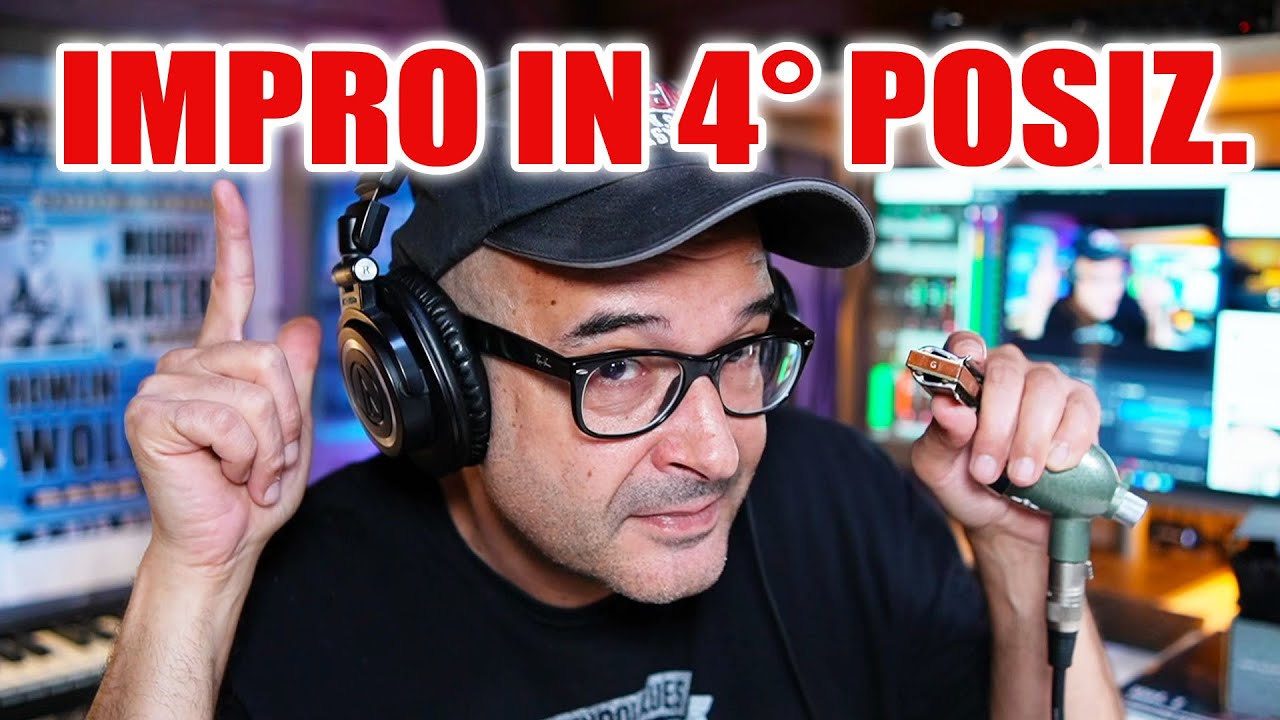 Improvvisazione con armonica in 4° posizione