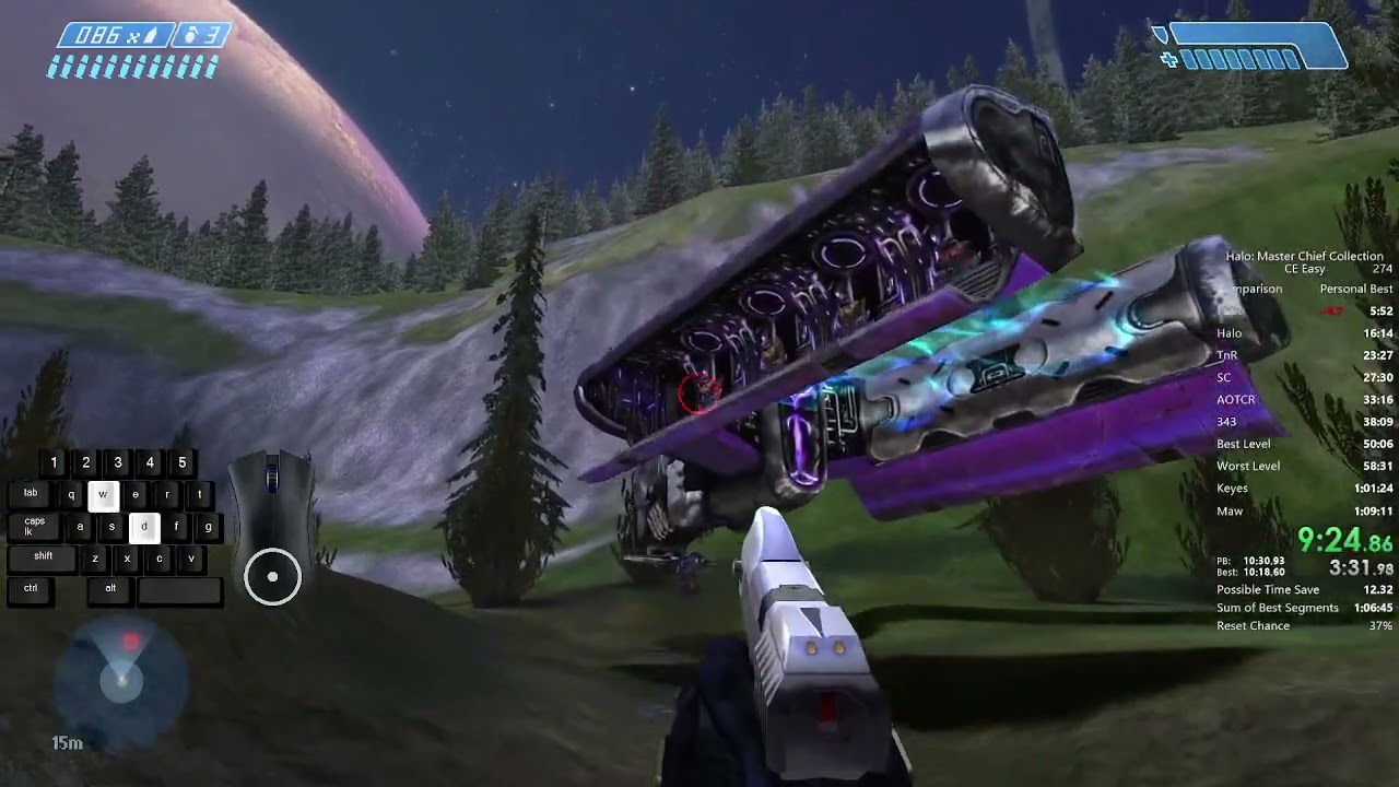 Halo:CE Easy 1:07:34 (PB)