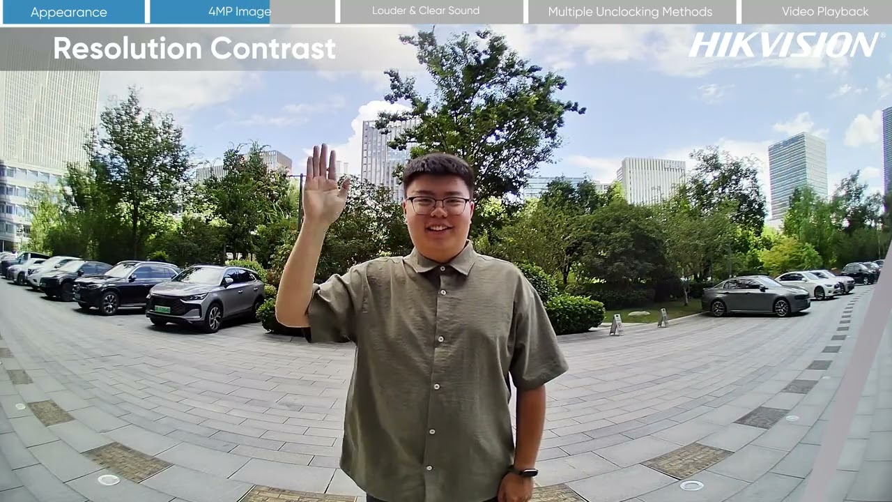Hikvision New KV6 Series Villa Door Station Demonstration