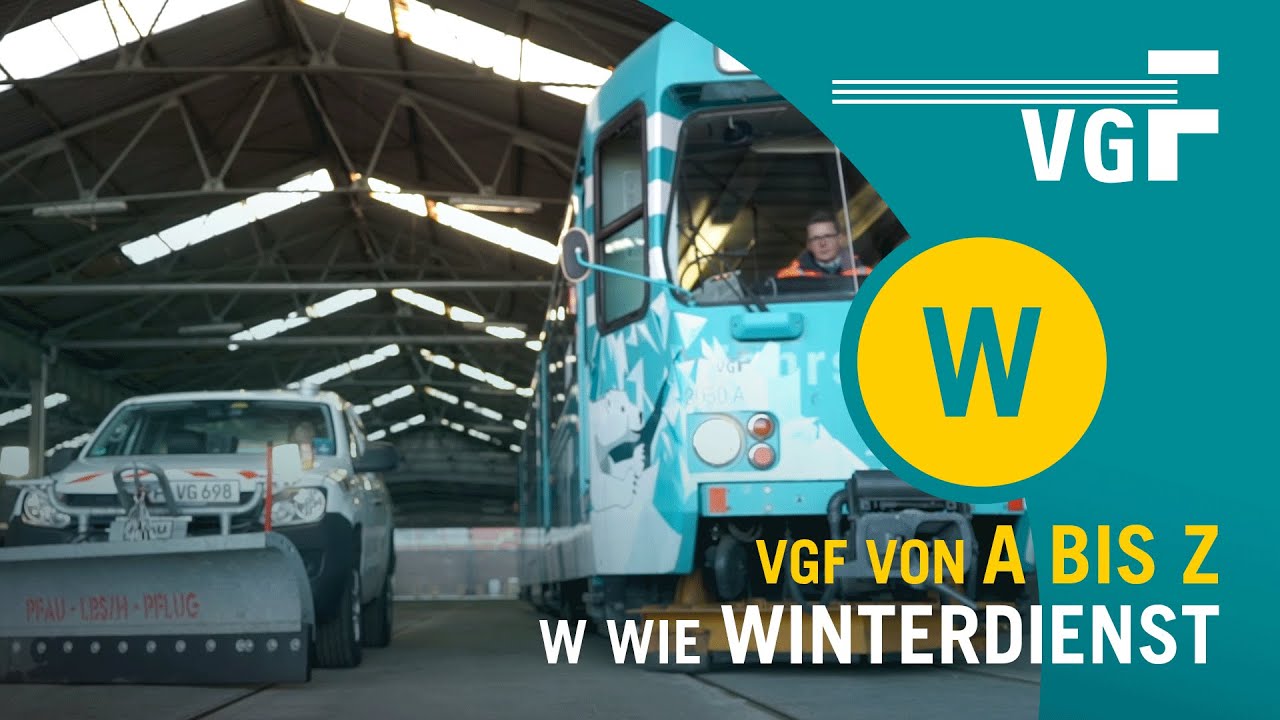 VGF von A bis Z: W wie Winterdienst
