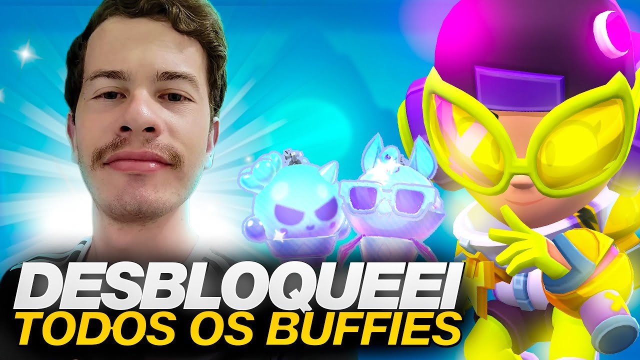 Desbloqueei Todos os Novos Buffies e a Nova Skin Da Max na Nova Atualização do Brawl Stars!