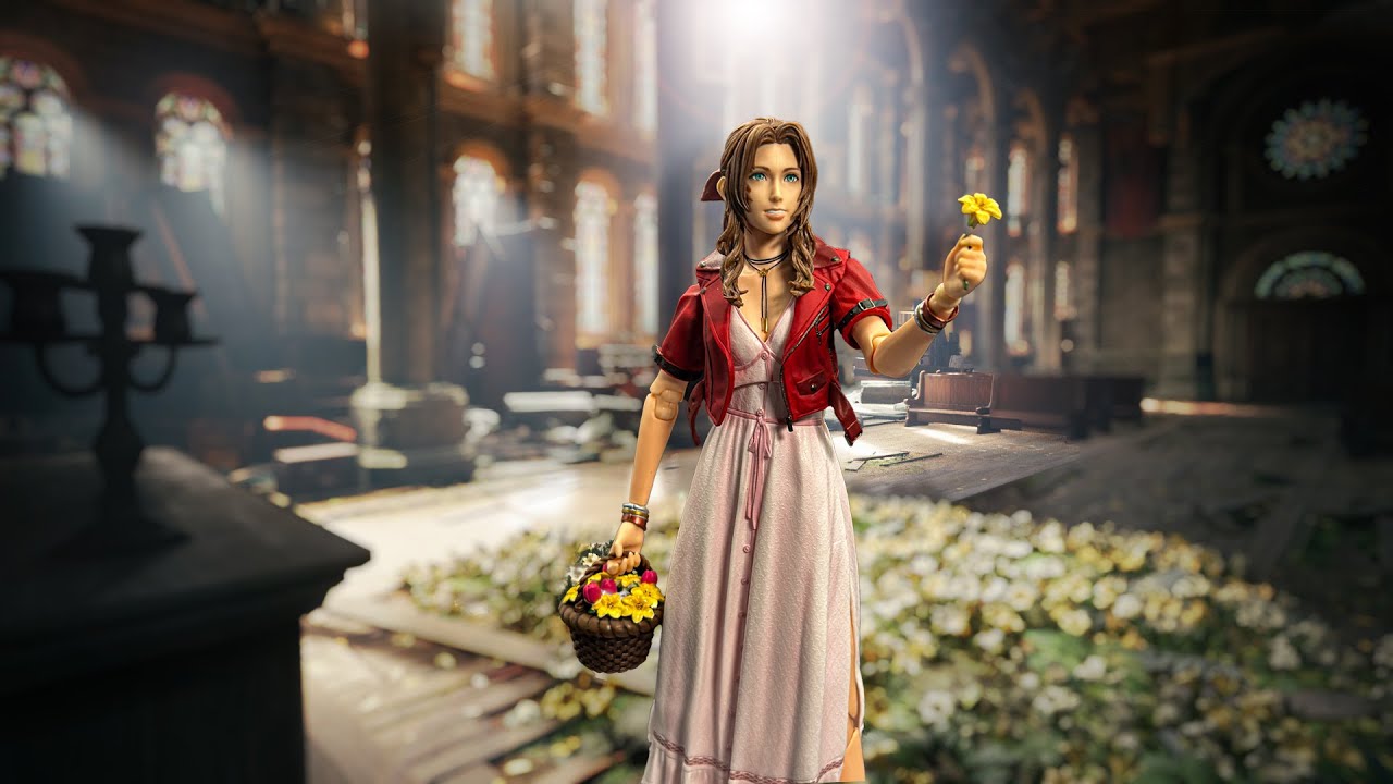 Final Fantasy VII Rebirth Aerith Play Arts Kai Review