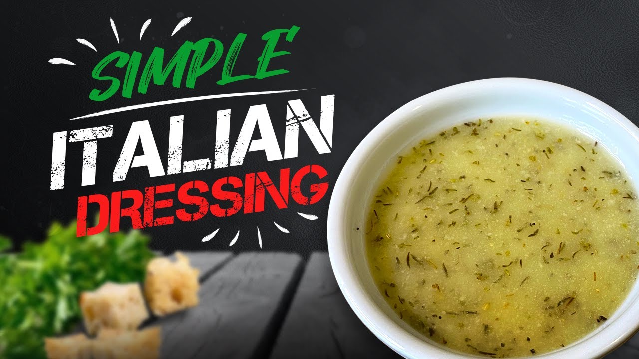 Homemade Italian Salad Dressing