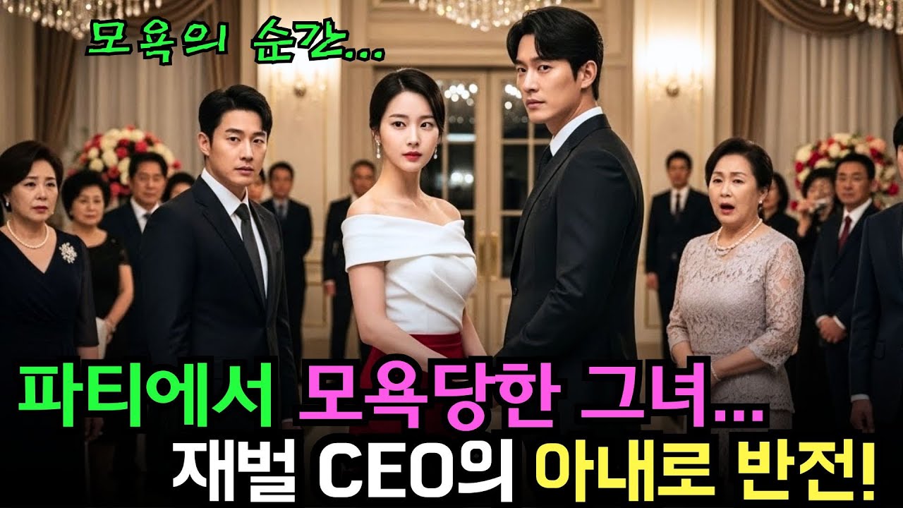 파티에서 남자친구 엄마에게 모욕당한 그녀, 돌연 권력 있는 재벌 CEO의 아내가 되어 모두를 침묵시켰다