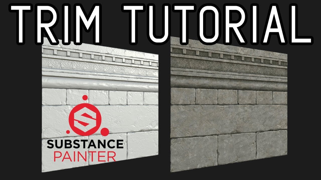 Trim Sheets in Substance Painter: Normal Map Baking + Smart Materials - Trim Texture Tutorial Part 3