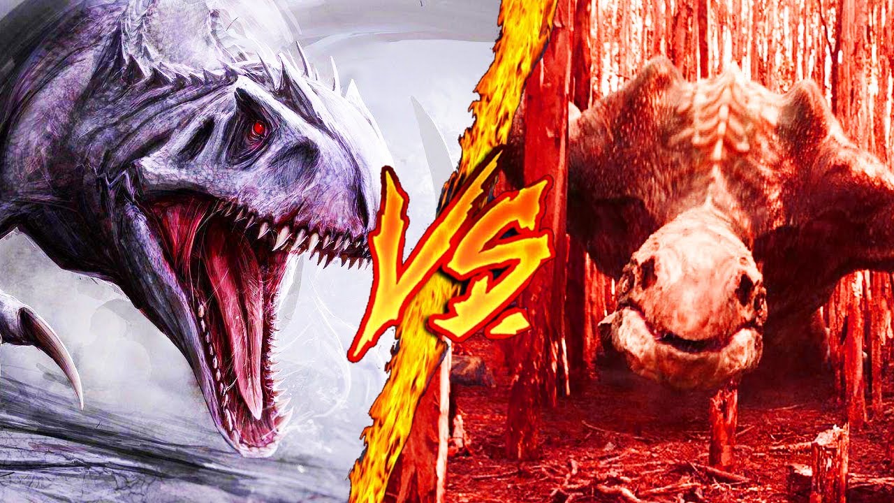 INDOMINUS REX VS. SKULL CRAWLER || MCPLAY
