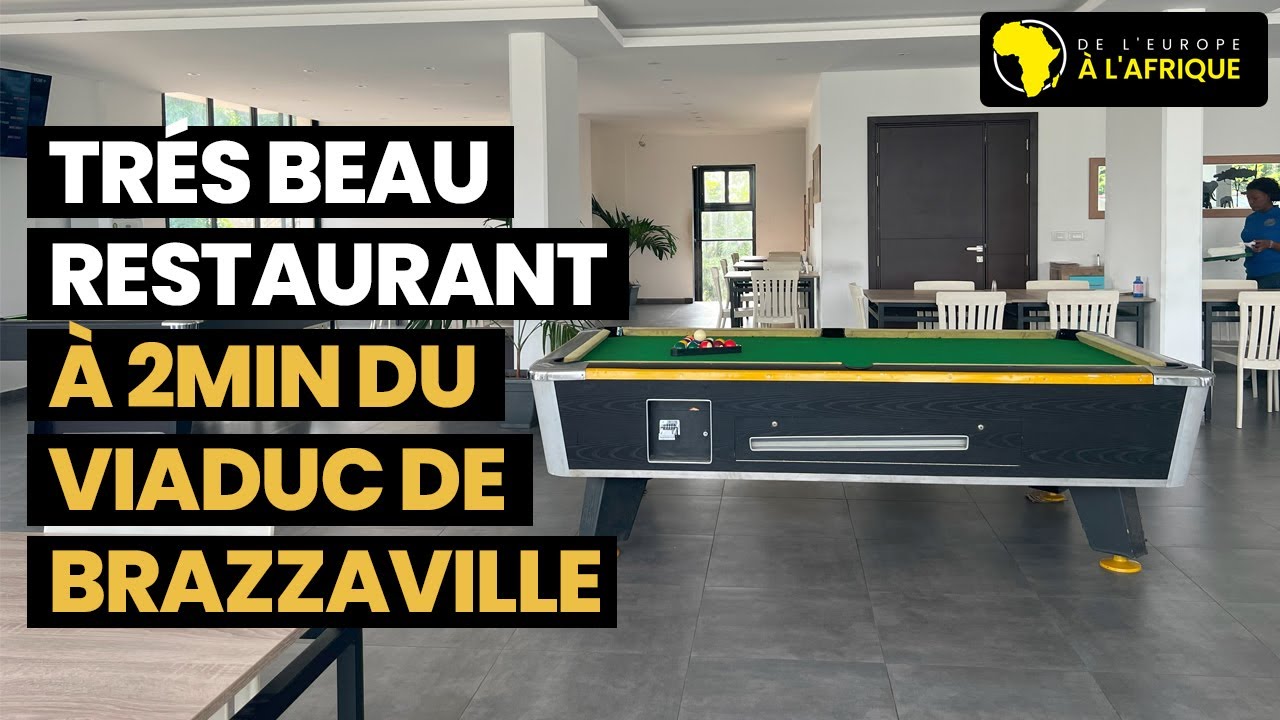 J’AI TESTÉ CE NOUVEAU RESTAURANT À BRAZZAVILLE 🇨🇬 (VIADUC/CASE BACONGO). PAS MAL!