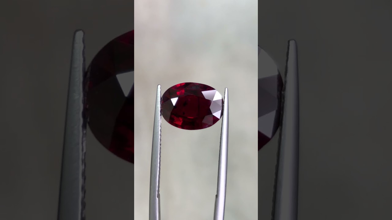 Natural Ruby (Vivid Red Pigeon Blood) - {Origin Madagascar} - Weight 5.02 Carat #ruby #rubystone