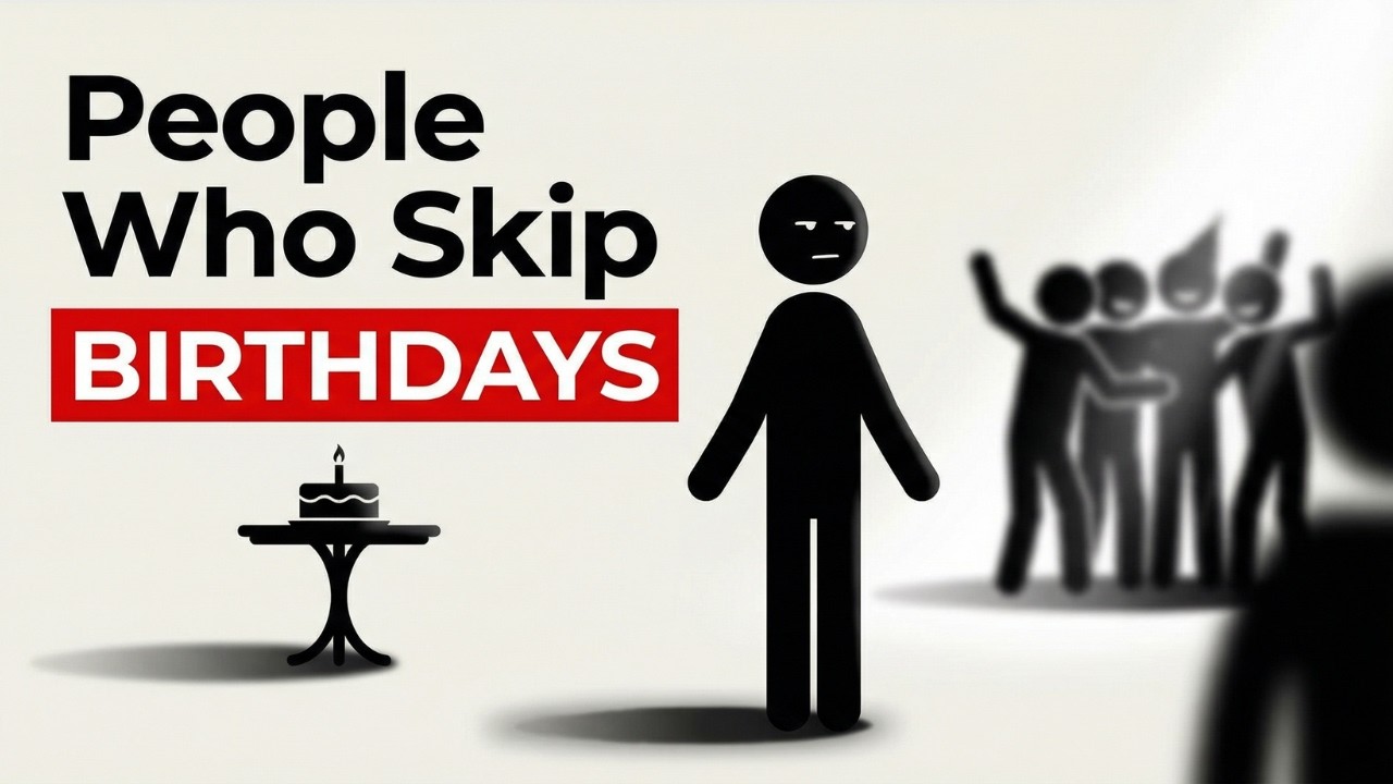 The Psychology of People Who Skip Their Birthday