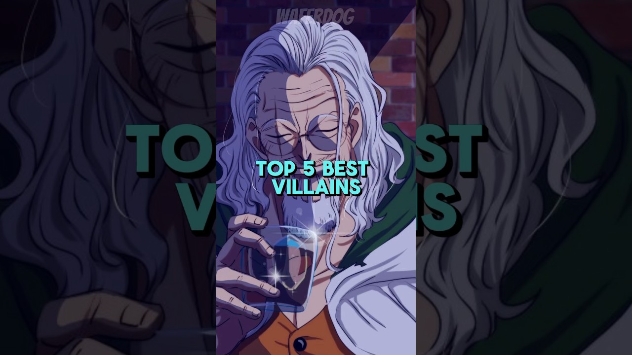Top 5 Best Villains in Onepiece 😱