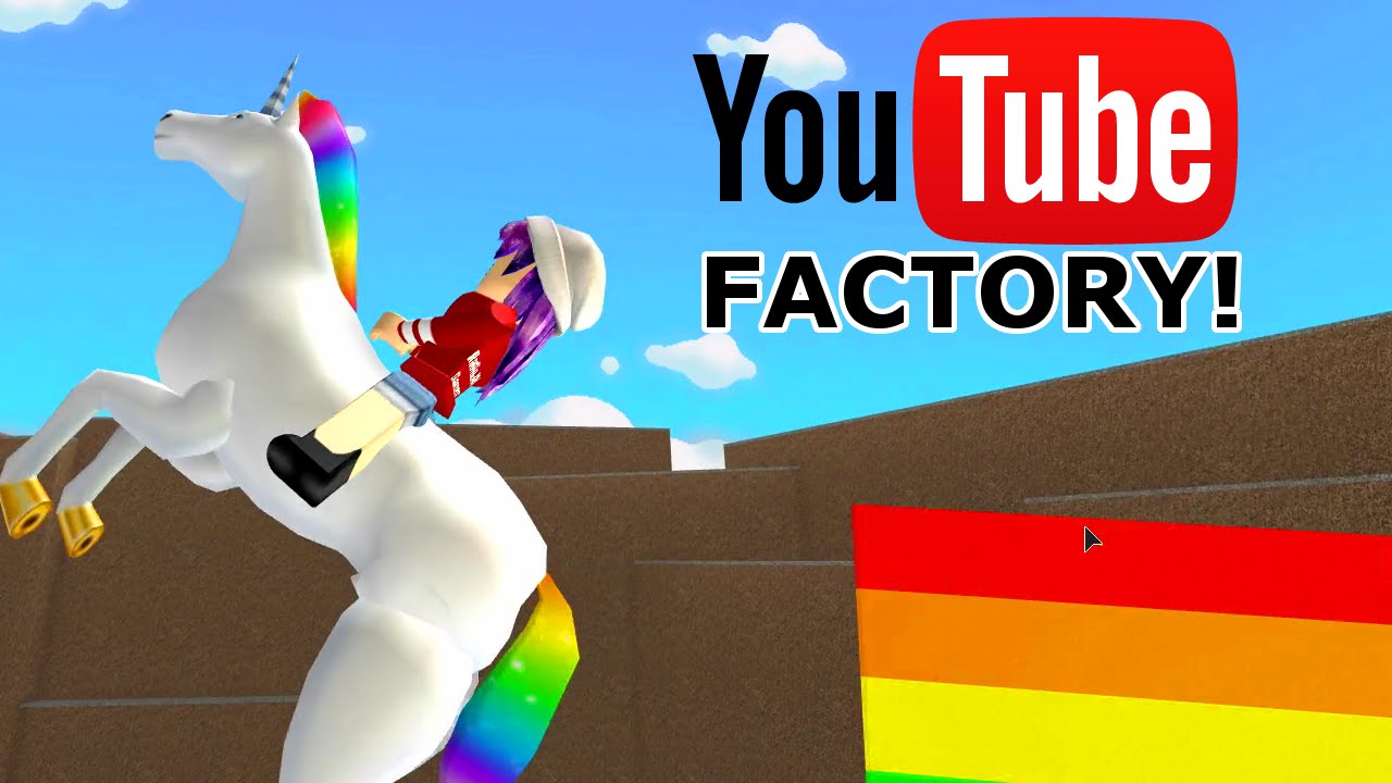 ROBLOX LET'S PLAY YOUTUBE FACTORY TYCOON PT1 | RADIOJH GAMES