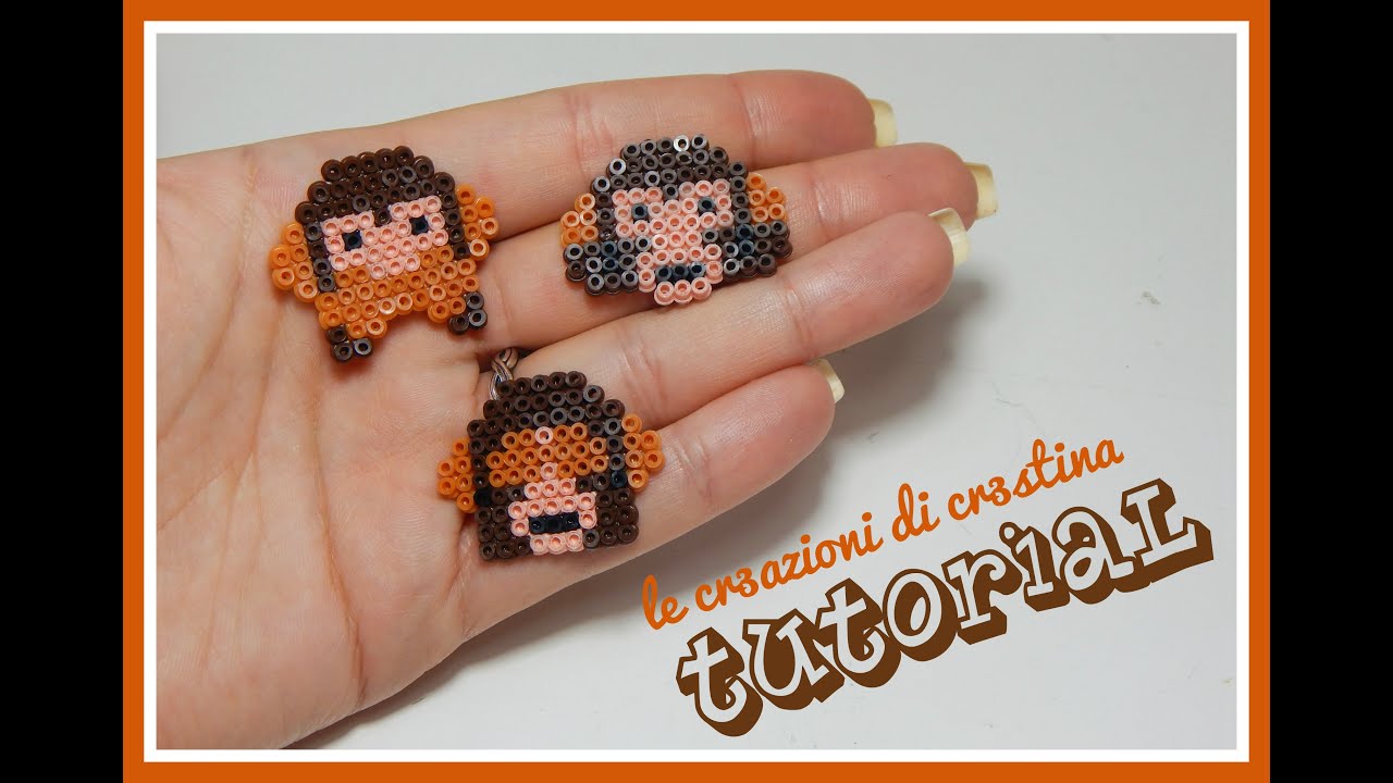 Tutorial le Tre Scimmiette di Whatsapp con Hama Beads - Non Sento/Non Parlo/Non Vedo
