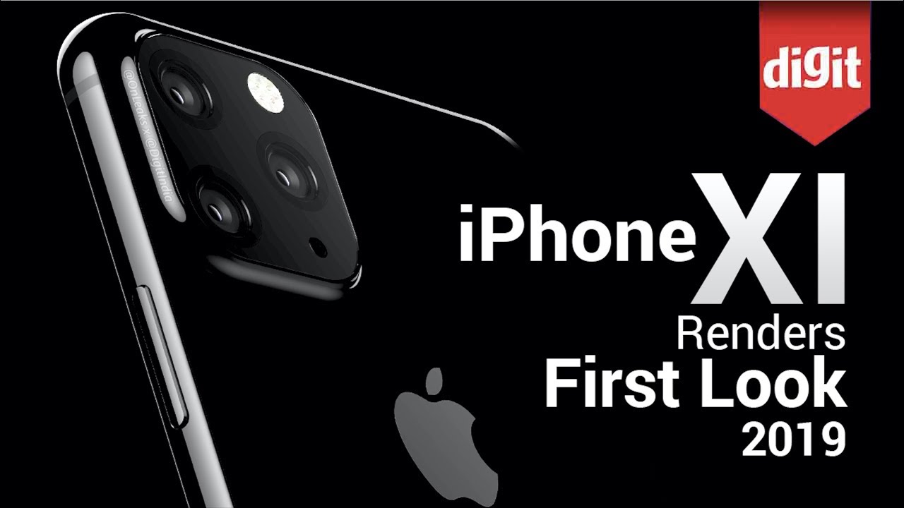 2019 iPhone XI Renders | Exclusive First look |  Digit.in