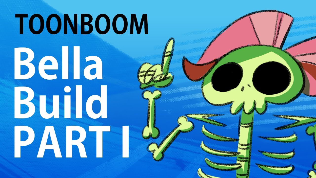 Toon Boom Animation - Character Building - BELLA (Part1)