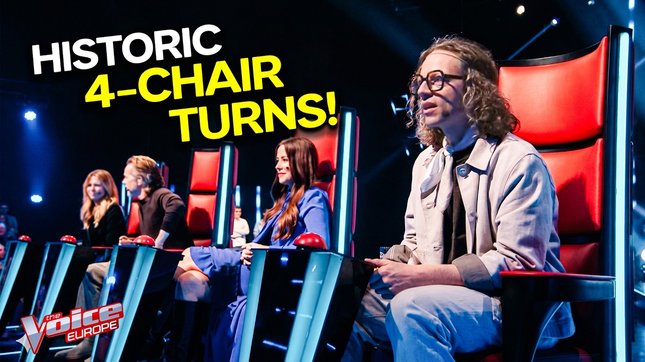 Top 22 Perfect 4-Chair Turn Blind Auditions From The 2026! | The Voice [4K]