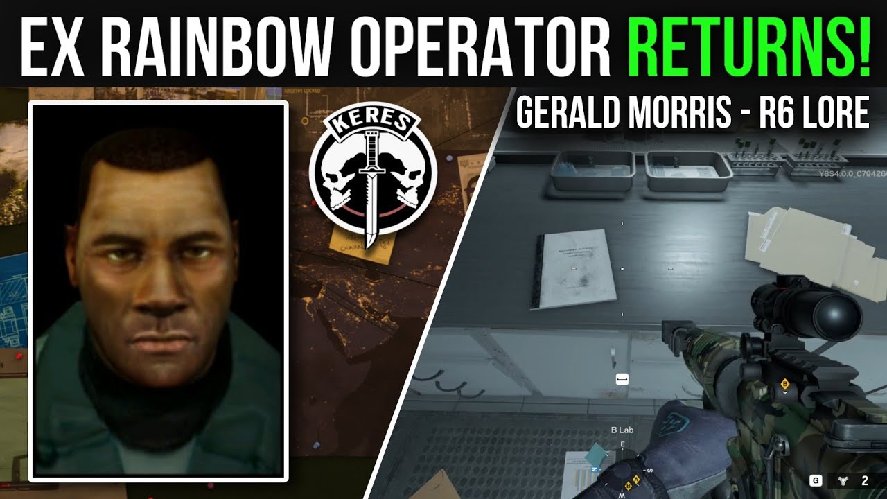 Старый оператор «Радуги» ВОЗВРАЩАЕТСЯ! — Джеральд Моррис — Деймос? | R6 Lore