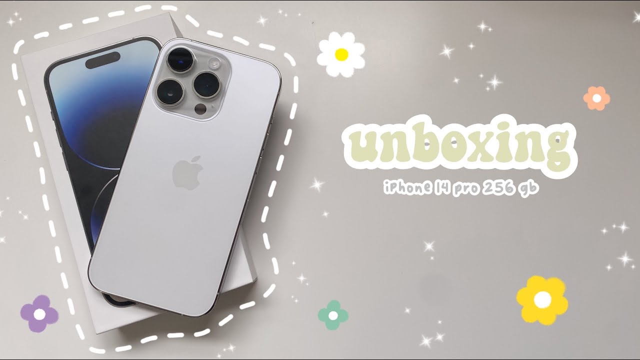 UNBOXING  iPhone 14 pro silver + applying screen protector, casetify case, & set up | Rose Anne