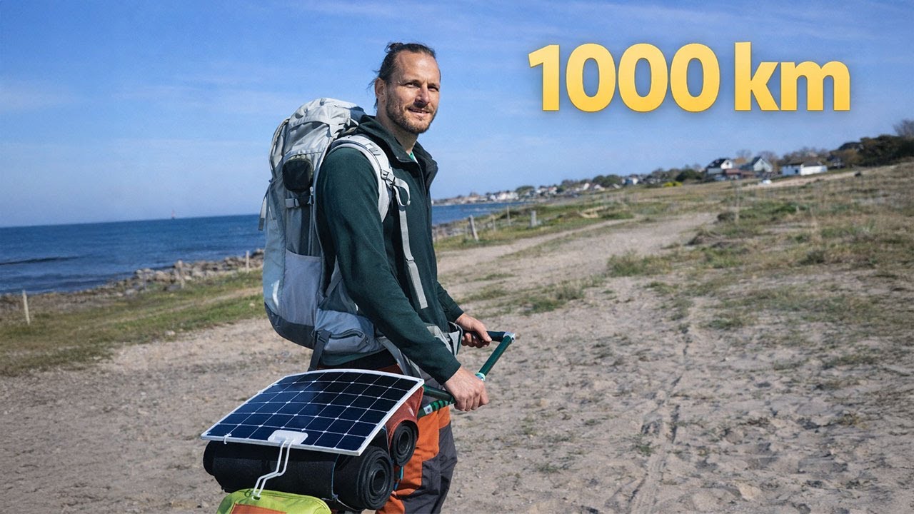 1000 km zu Fuß durch Schweden – unser Start in Helsingborg | Folge 1