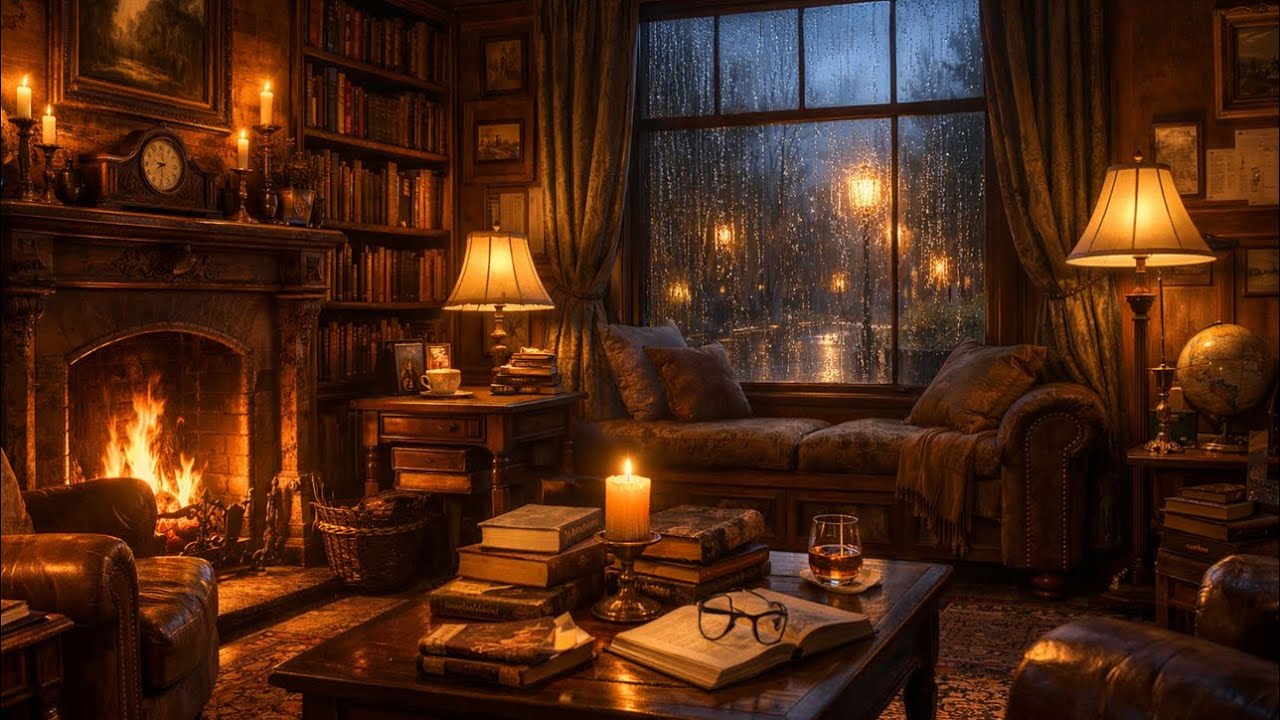 Rain Sounds for Sleep & Study 🌧️ | No Music, Rain on Window Ambience