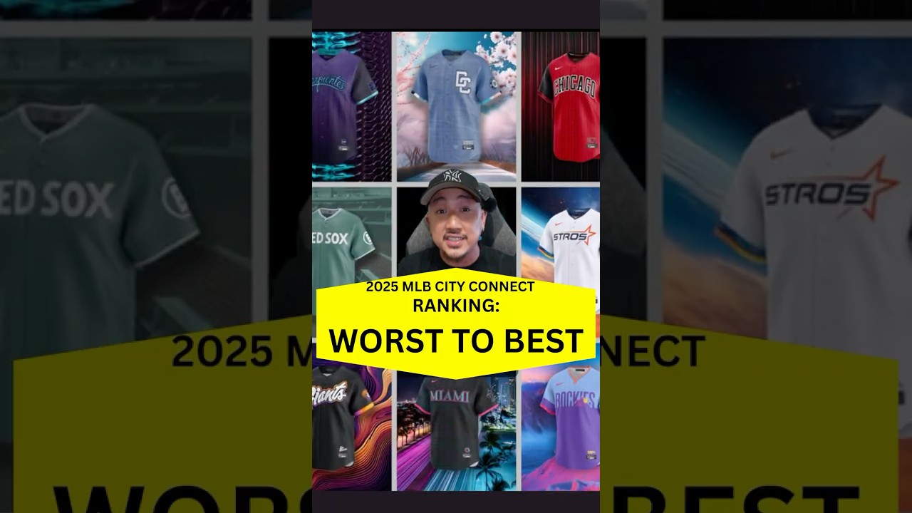 Ranking WORST to BEST City Connect Jerseys 2025 