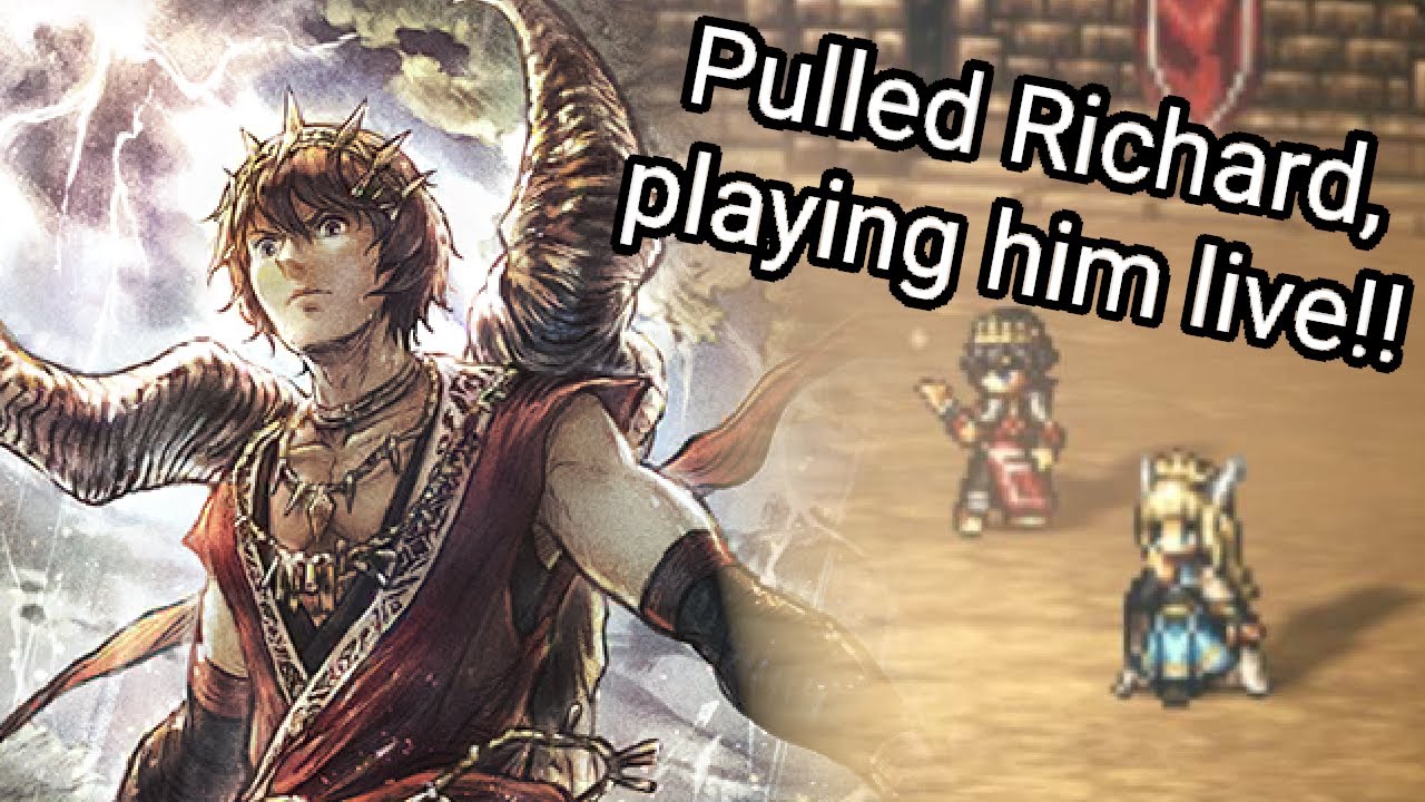 Richard Came Home so I'm Playing Him Live!! Come Watch!!