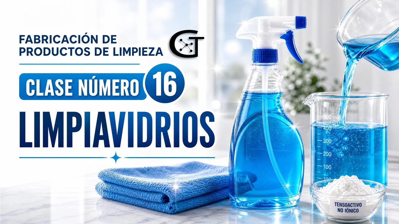 Fabricación de LIMPIAVIDRIOS.